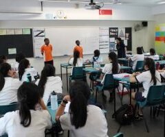 中学/高中组入围作品：蔡苏蔓（军港中学）-空中一轮圆月亮