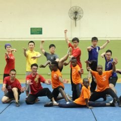 国大武术队活动照片